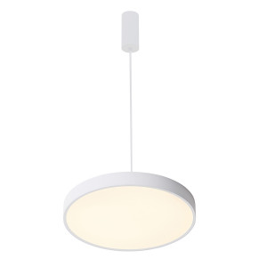 Lustra Orbital LED 30W 1800 lumeni metal/acril alb sablat Italux
