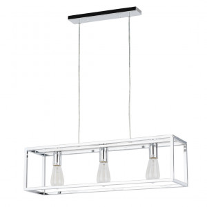 Lustra Sigalo 3xE27 metal crom Italux