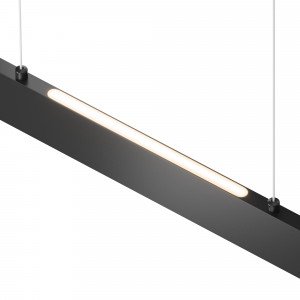 Lustra Step LED metal negru Maytoni