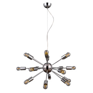 Lustra Theo 18xE27 metal crom Italux