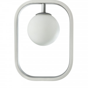 Pendul Avola 1xG9 metal/sticla alb Maytoni