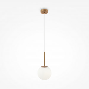 Pendul Basic form 1xE14 metal/sticla auriu/alb Maytoni MOD321PL-01G2