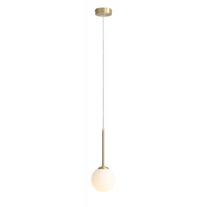 Pendul Bosso 1xE14 metal/sticla alama Aldex