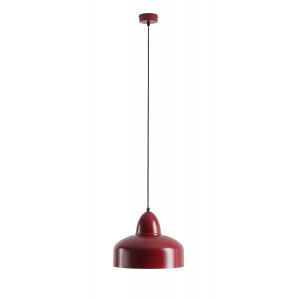 Pendul Como 1xE27 metal rosu Aldex