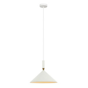 Pendul Drello 1xE27 metal alb Italux