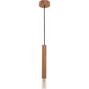 Pendul Madera 1xG9 lemn/textil lemn Zuma Line