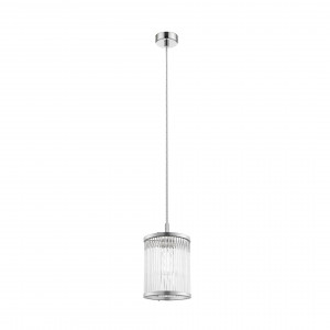 Pendul Sergio 1xE14 metal/sticla crom Zuma Line