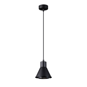 Pendul Taleja 1xES111 metal negru conic