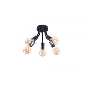 Plafoniera Almus 5xE27 metal negru Rabalux RBL6809