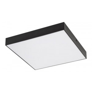 Plafoniera exterior Tartu LED 24W metal/acril negru/alb Rabalux