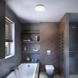 Plafoniera exterior Zenon LED 24W acril alb Rabalux