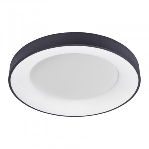 Plafoniera Giulia LED 50W 2750 lumeni 4000K metal/acril negru Italux