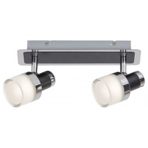Plafoniera Harold LED 10W metal/acril negru/alb Rabalux