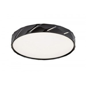Plafoniera Nessira LED 25W metal/acril negru/alb Rabalux
