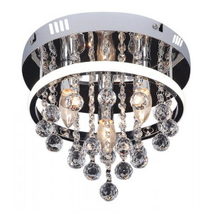 Plafoniera Pallas 3xE14 metal/acril crom/alb Rabalux RBL2236