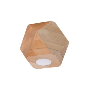Plafoniera Woody 1xGU10 lemn natural wood