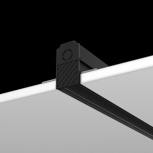 Sina magnetica incastrata Exility metal negru TRX034-421B