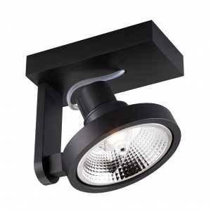 Spot aplicat Master 1xGU10/AR111 metal negru Zuma Line