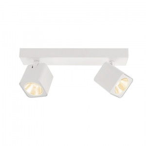 Spot bara Aveiro LED 10W 1000 lumeni metal alb Italux