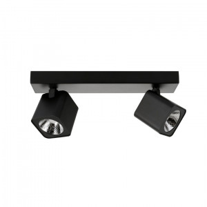 Spot bara Aveiro LED 10W 1000 lumeni metal negru Italux