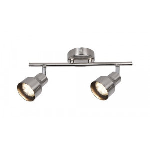Spot bara Blake 2xGU10 metal nichel Rabalux