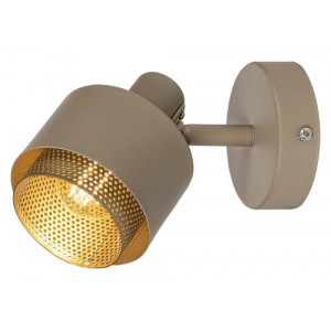 Spot bara Fedora 1xE14 metal maro/auriu Rabalux