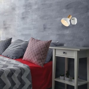 Spot bara Holly 1xE14 metal alb Rabalux