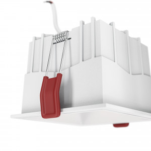 Spot incastrat Alfa LED 1xLED metal alb Maytoni