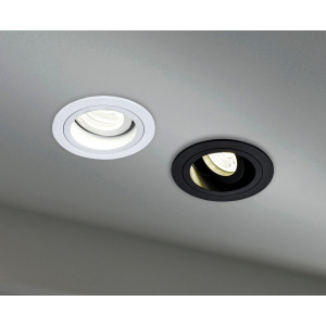 Spot incastrat Atom 1xGU10 metal alb Maytoni