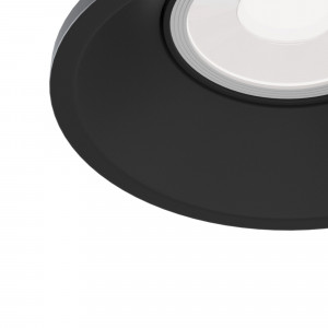 Spot incastrat Dot 1xGU10 metal negru Maytoni