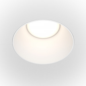 Spot incastrat Share 1xGU10 metal alb Maytoni DL051-01-GU10-RD-W