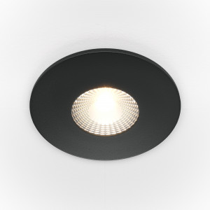 Spot incastrat Zen LED metal negru Maytoni DL038-2-L7B4K