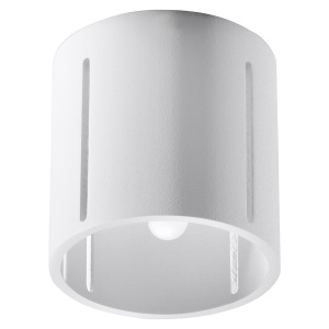 Spot Inez 1xG9 metal alb cilindric