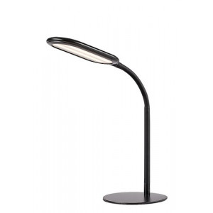 Veioza Adelmo LED 10W metal/acril negru/alb Rabalux