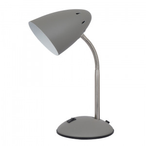 Veioza Cosmic 1xE27 metal gri satinat Italux