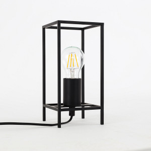 Veioza Melando 1xE27 metal negru mat Italux