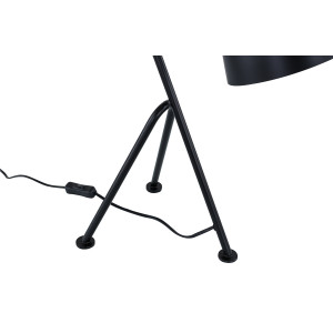 Veioza Sotto 1xE27 metal negru Italux