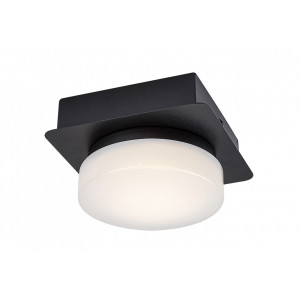 Aplica Attichus LED 5W metal/acril negru/alb Rabalux