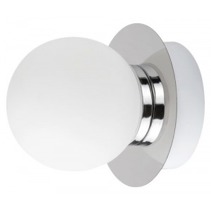 Aplica Becca 1xG9 metal/sticla crom/alb Rabalux
