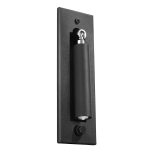 Aplica Enif 1xG9 metal negru tubular - Img 4