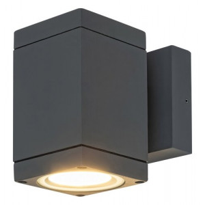 Aplica exterior Buffalo 1xGU10 metal/sticla antracit Rabalux