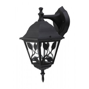 Aplica exterior Haga 1xE27 metal/sticla negru Rabalux