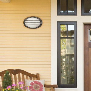 Aplica exterior Hektor 1xE27 metal/sticla auriu antichizat Rabalux