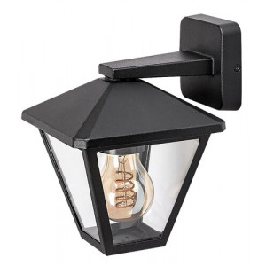 Aplica exterior Paravento 1xE27 metal/sticla negru Rabalux RBL7147