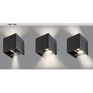 Aplica exterior Solin 1xG9 metal/acril alb Rabalux
