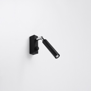 Aplica Eyetech 1xG9 metal negru tubular - Img 2