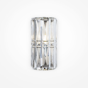 Aplica Facet 1xE14 metal crom/transparent Maytoni