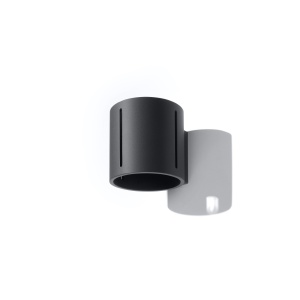 Aplica Inez 1xG9 metal negru cilindric - Img 2