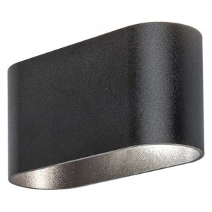 Aplica Kaunas 1xG9 metal negru Rabalux