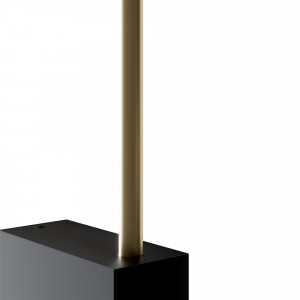 Aplica Pars 1xLED metal negru/auriu Maytoni